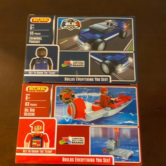 2/$10 Blokko first responder play sets - Picture 8 of 8